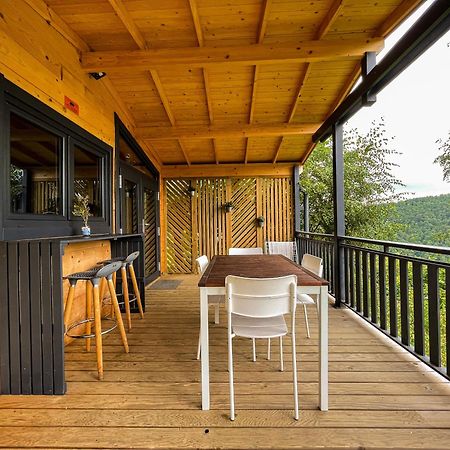 Chalet Nature Sur La Vallee De La Truyere Neuvéglise Extérieur photo